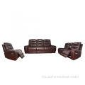 Mejor precio Electric Cuero Recliner Sofá Set Muebles